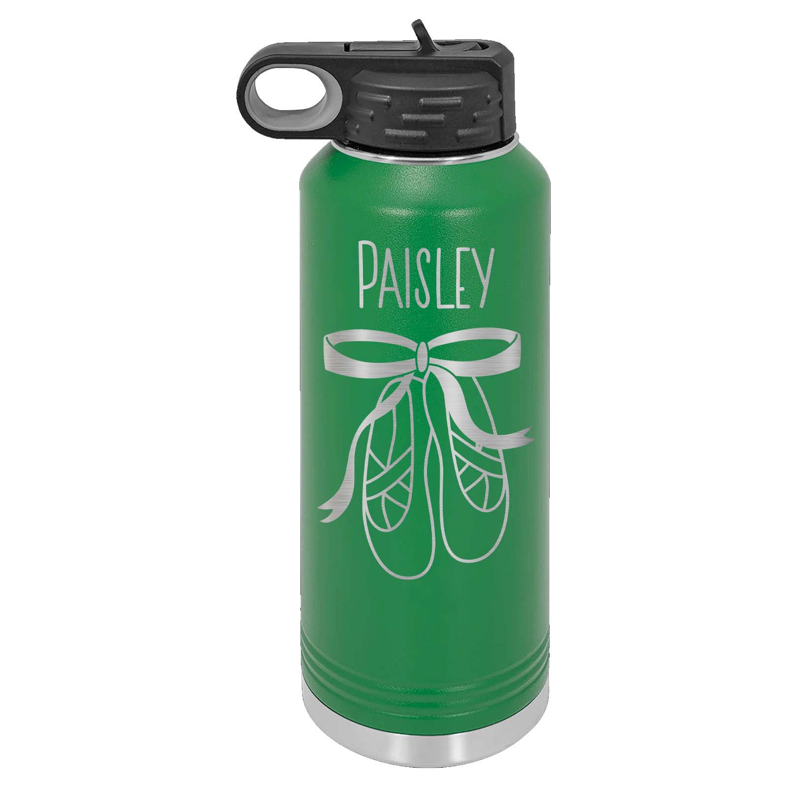 Zapatos de bailarina con botella de agua de baile personalizados Mato & Hash 32 oz - Imagen 7 de 21
