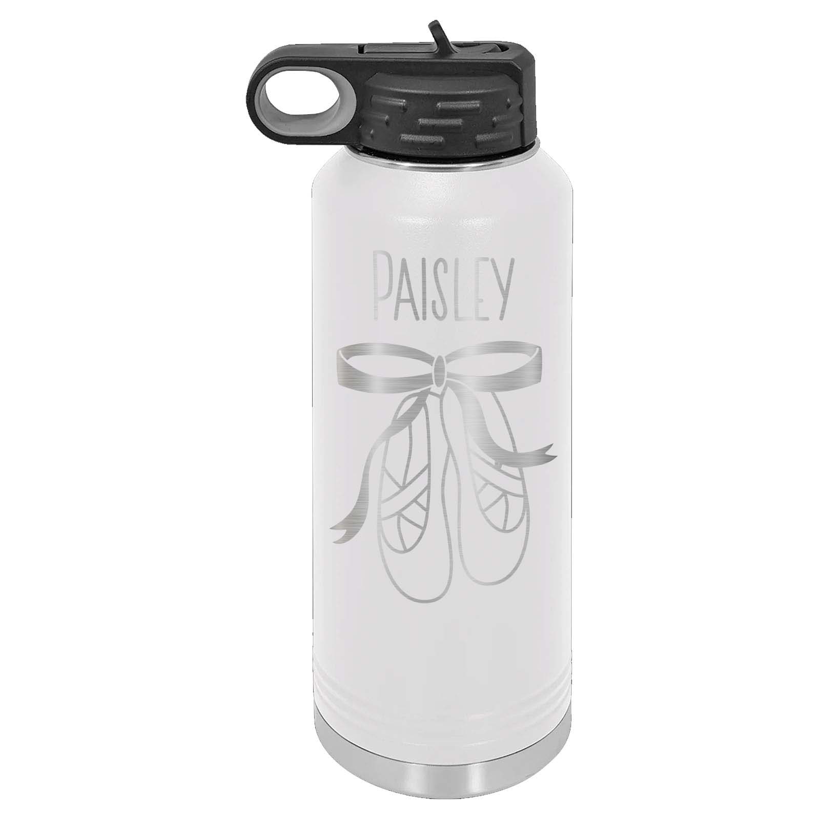 Zapatos de bailarina con botella de agua de baile personalizados Mato & Hash 32 oz - Imagen 19 de 21