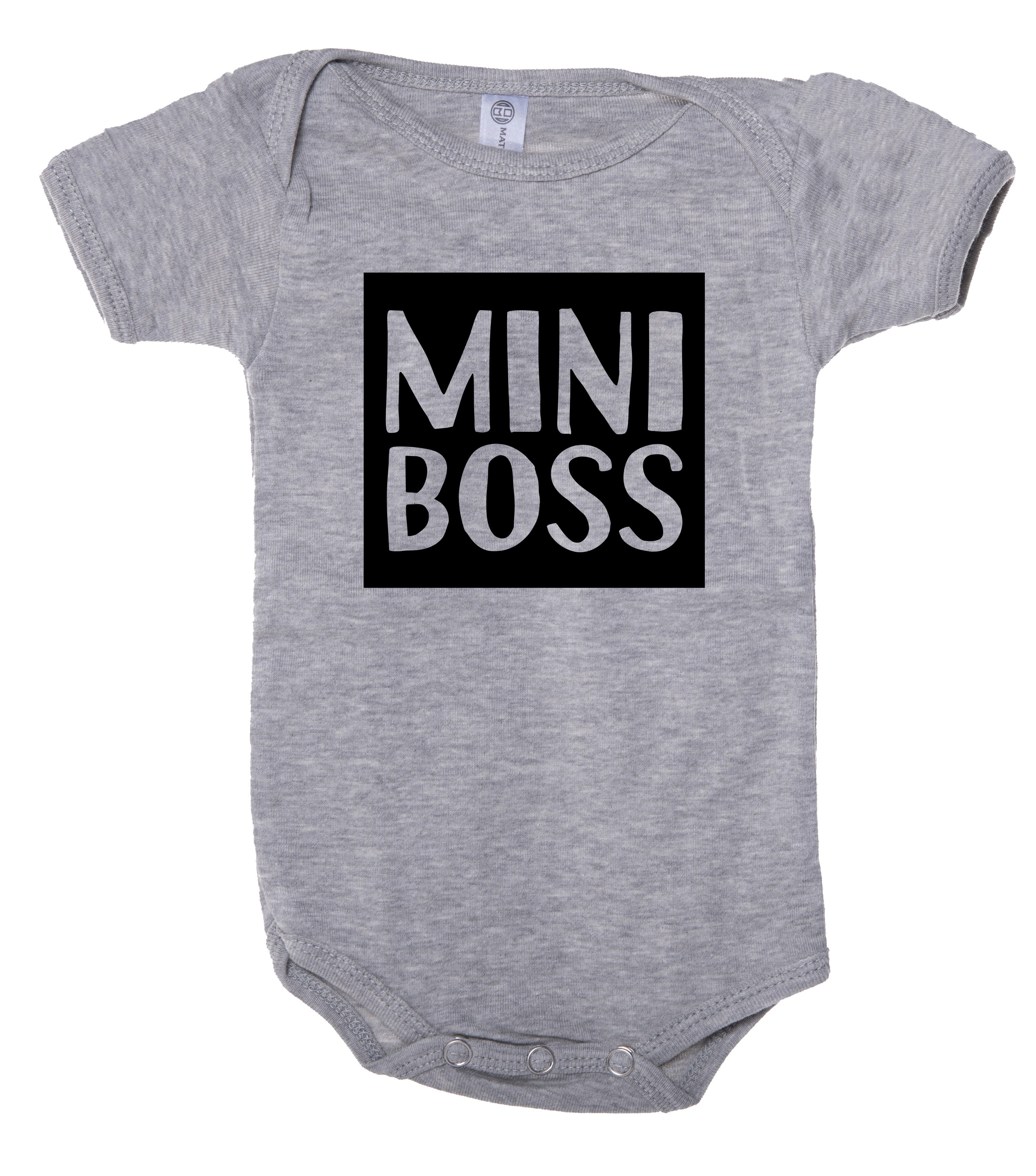 Mini Boss Funny Baby Bodysuit, Baby one-piece, Cute Baby Rompers - Picture 4 of 6