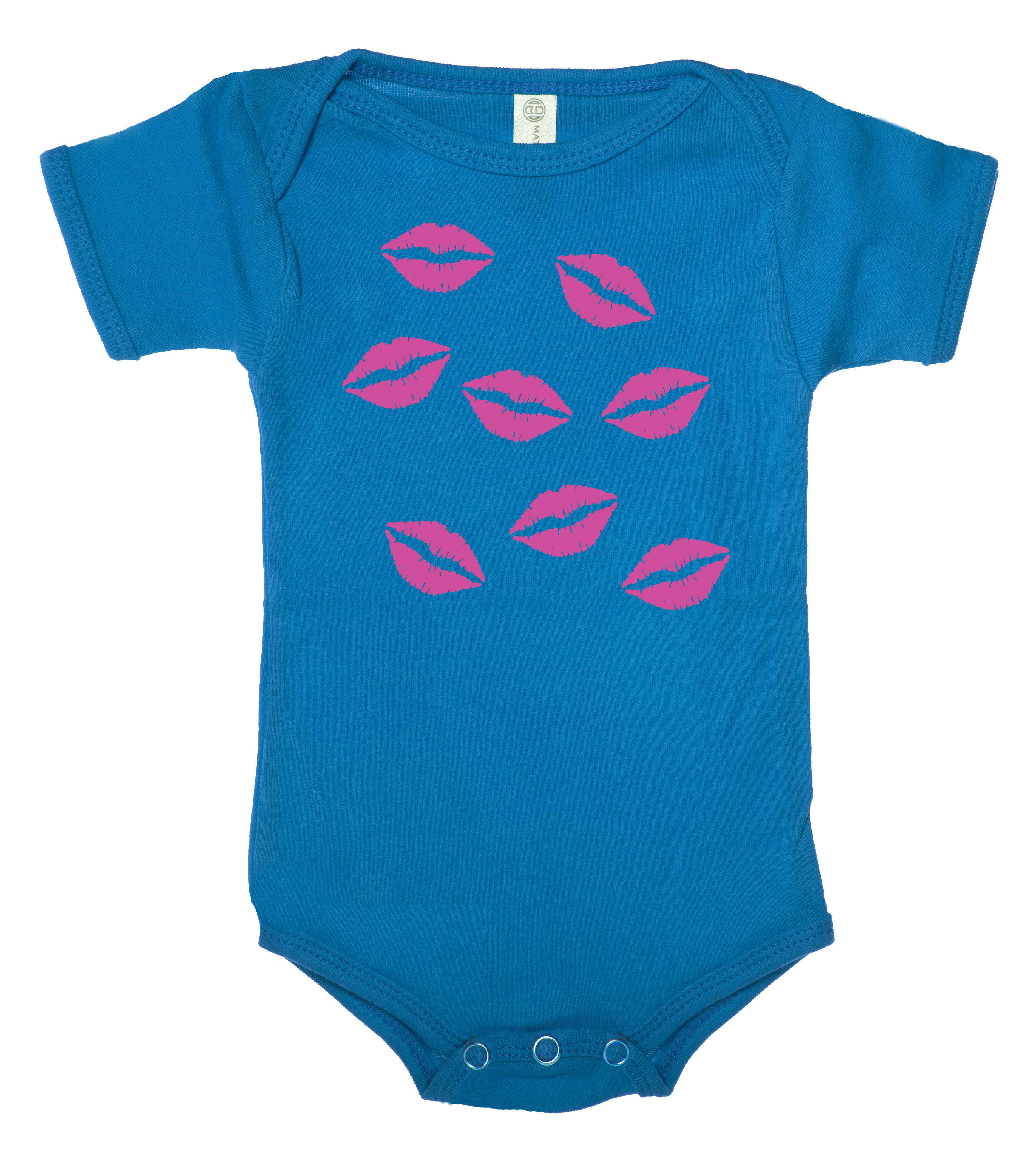 Traje de bebé Kiss Lip de una sola pieza, lindos mampos para bebé, - Imagen 3 de 6