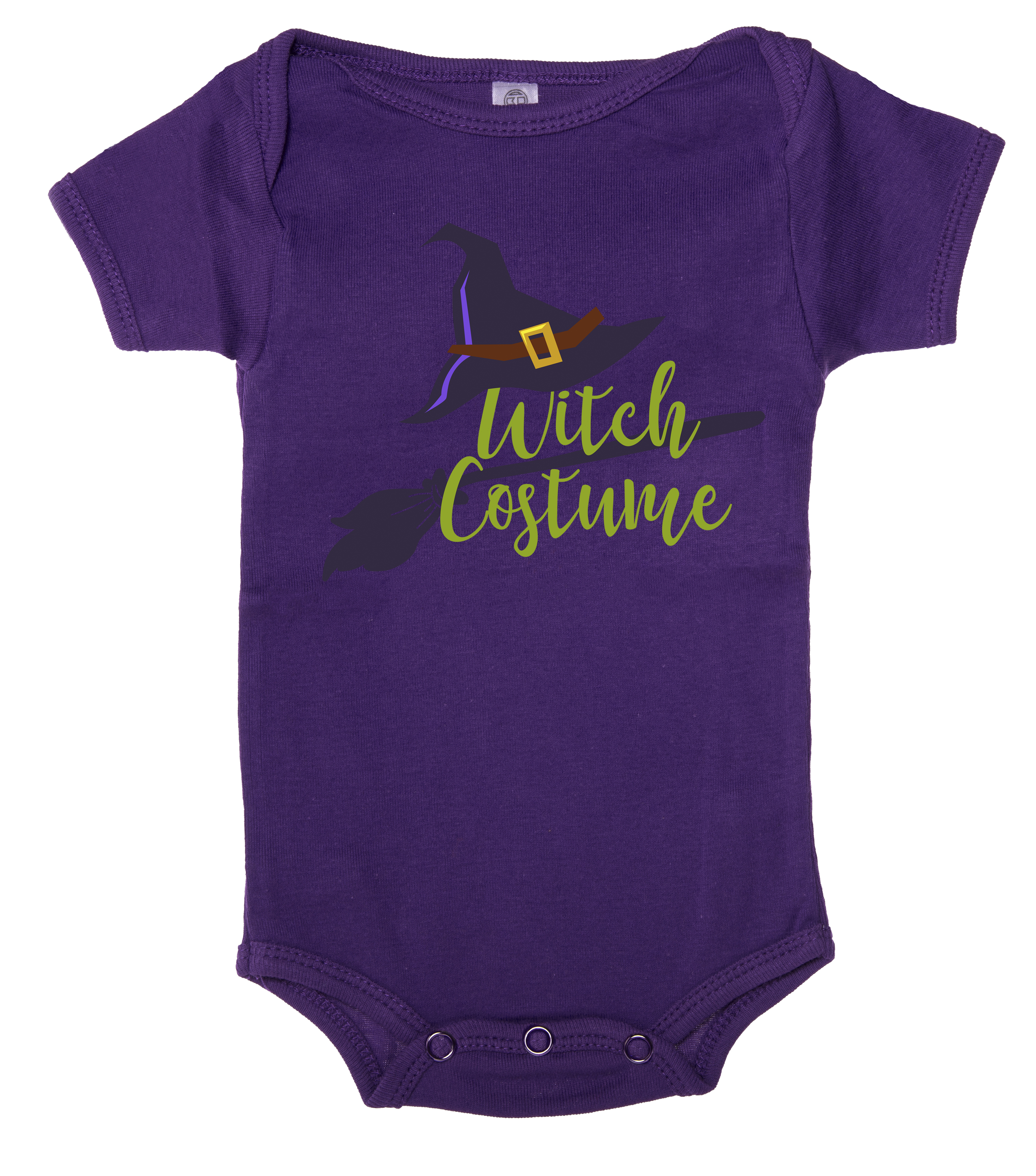 Witch Costume Text Baby one-piece, Cute Baby Rompers, Halloween Baby Bodysuit! - Picture 7 of 7
