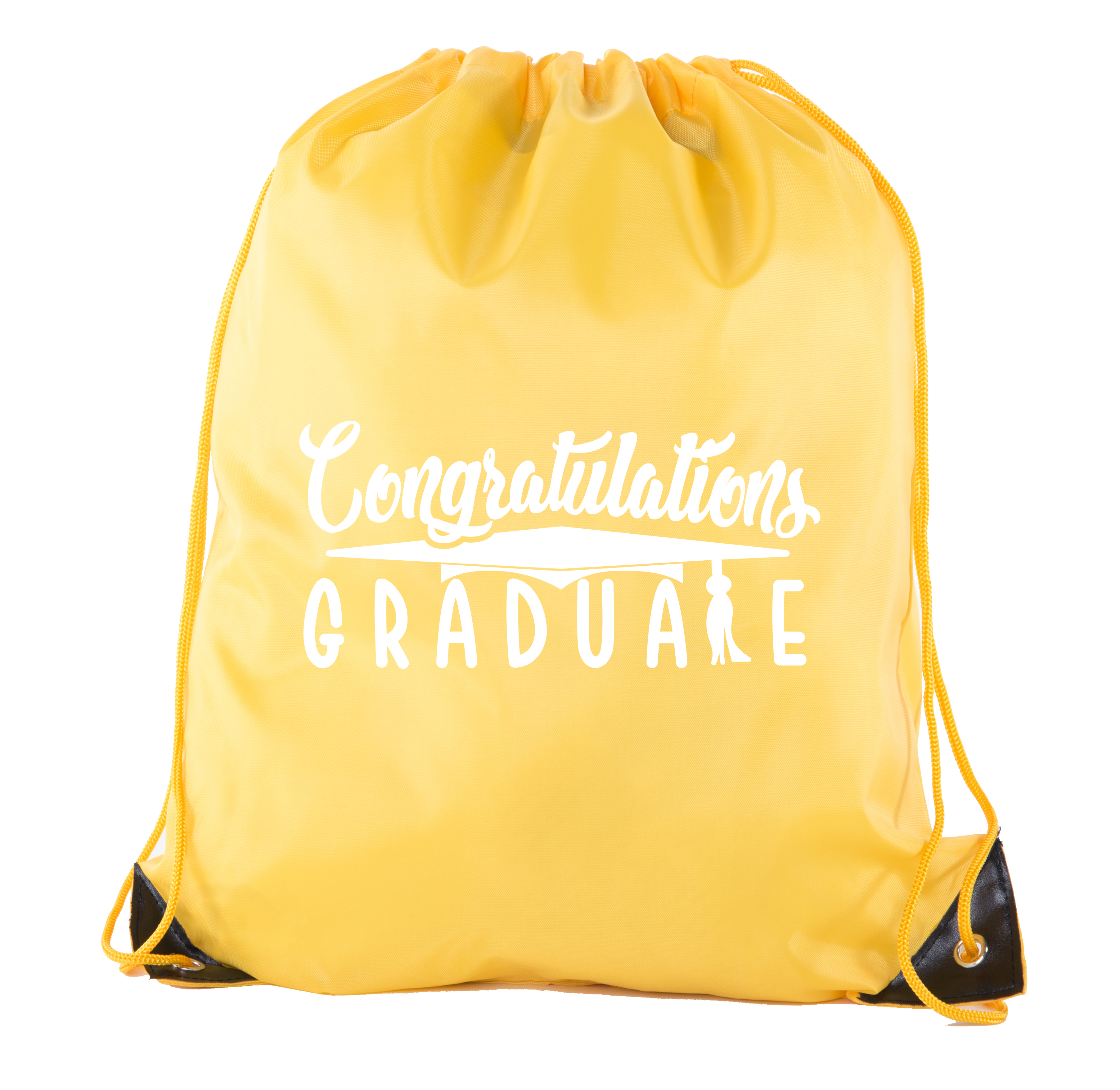 Mochilas con cordón para graduación de personas mayores bolsas de cincha de fiesta - Felicitaciones - Imagen 2 de 16