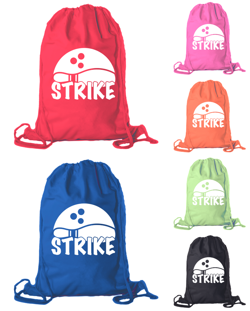 Borsa da bowling con coulisse |Borse da bowling in cotone per campionati e feste! - Foto 7 di 8