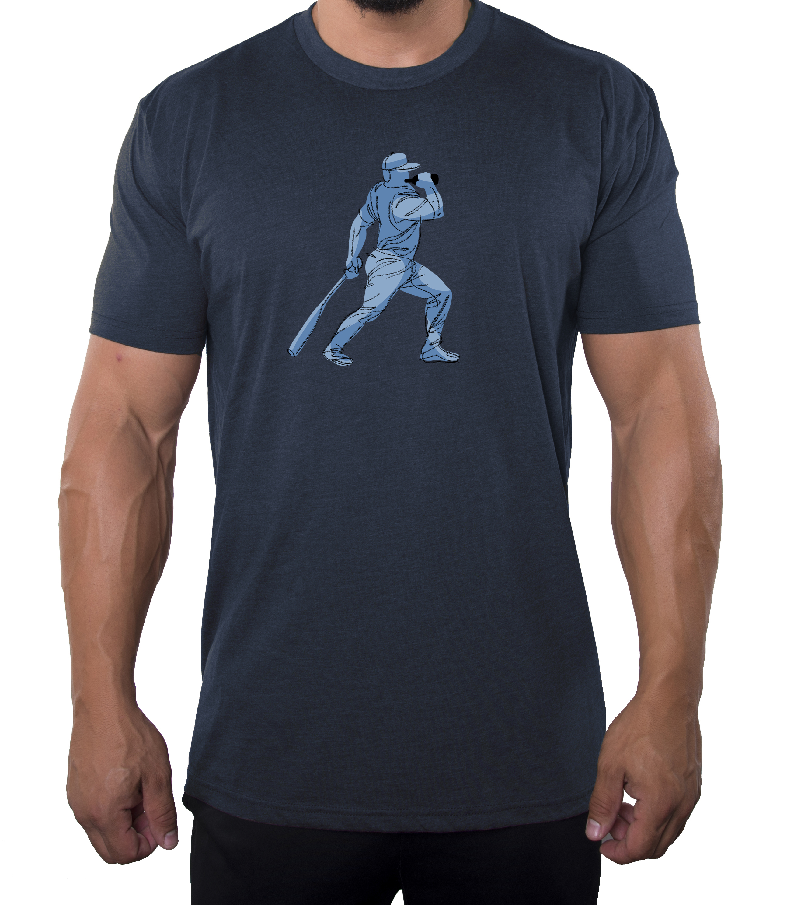 Beer Batter T-shirts, Men's Graphic Tees, Baseball Shirts Mens - Picture 7 of 7