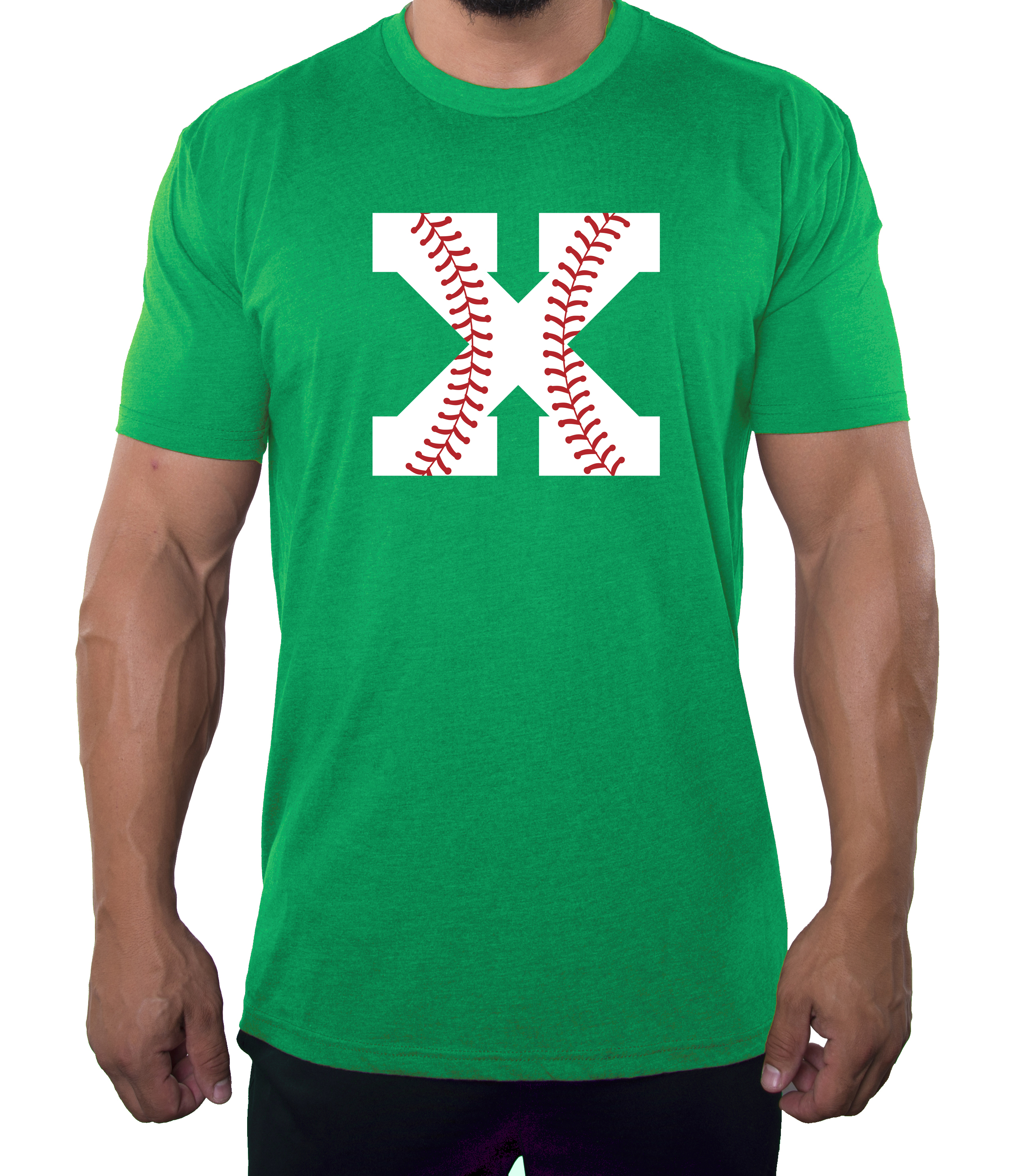 Customized Men's Baseball T-shirts with Custom Number - Picture 3 of 7