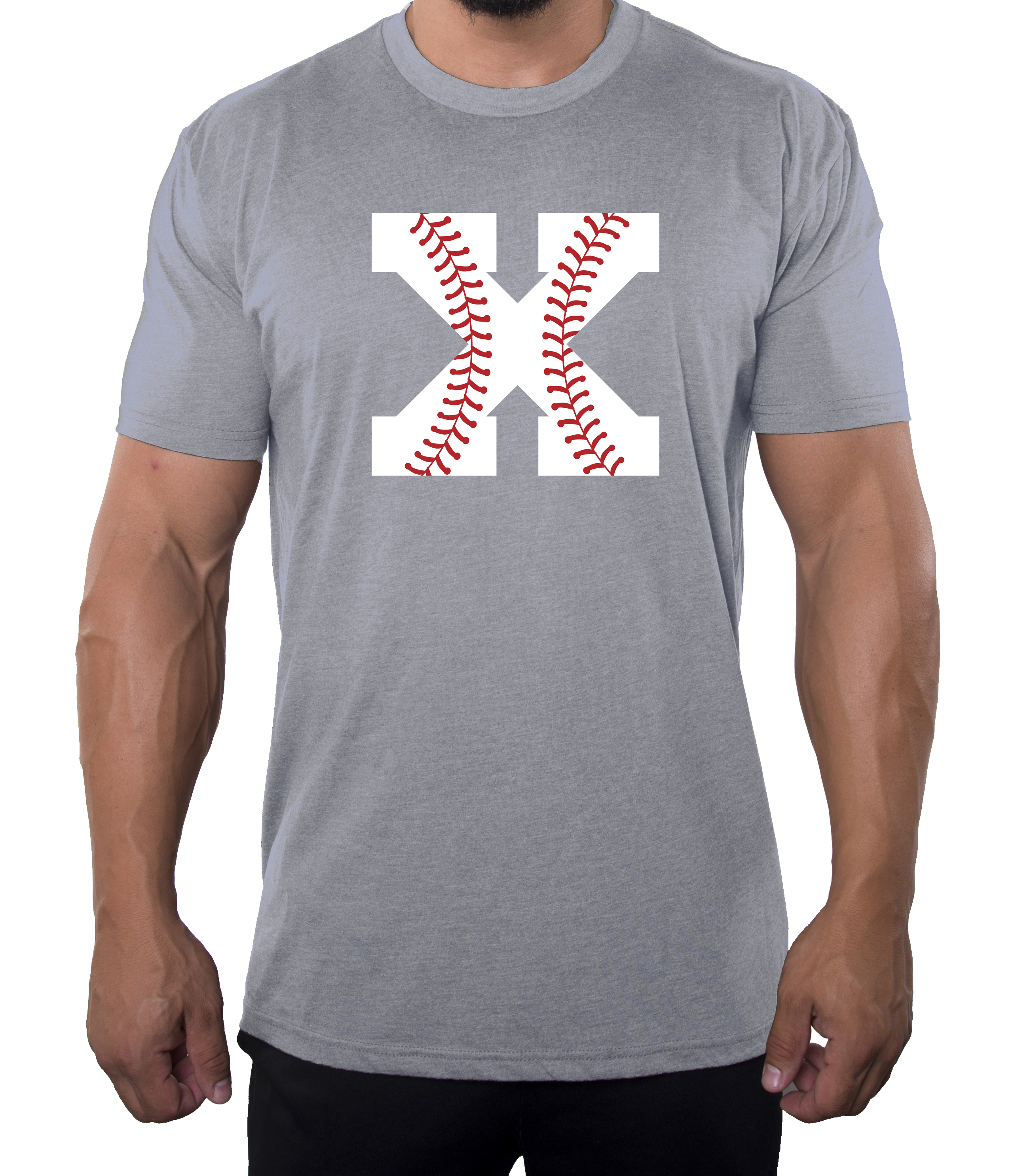 Customized Men's Baseball T-shirts with Custom Number - Picture 6 of 7
