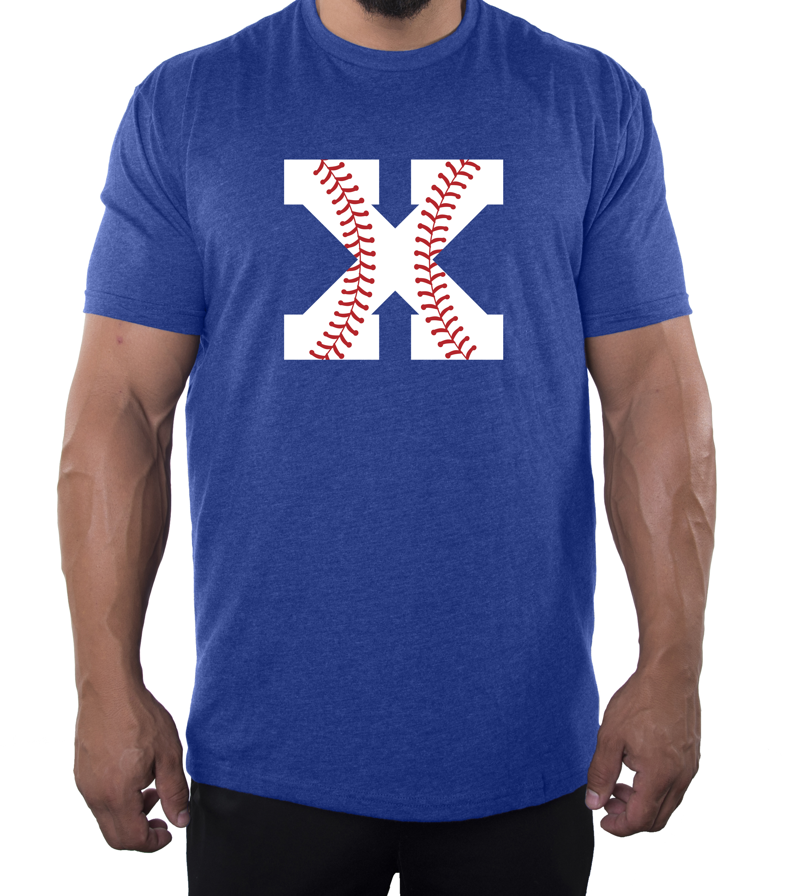 Customized Men's Baseball T-shirts with Custom Number - Picture 5 of 7