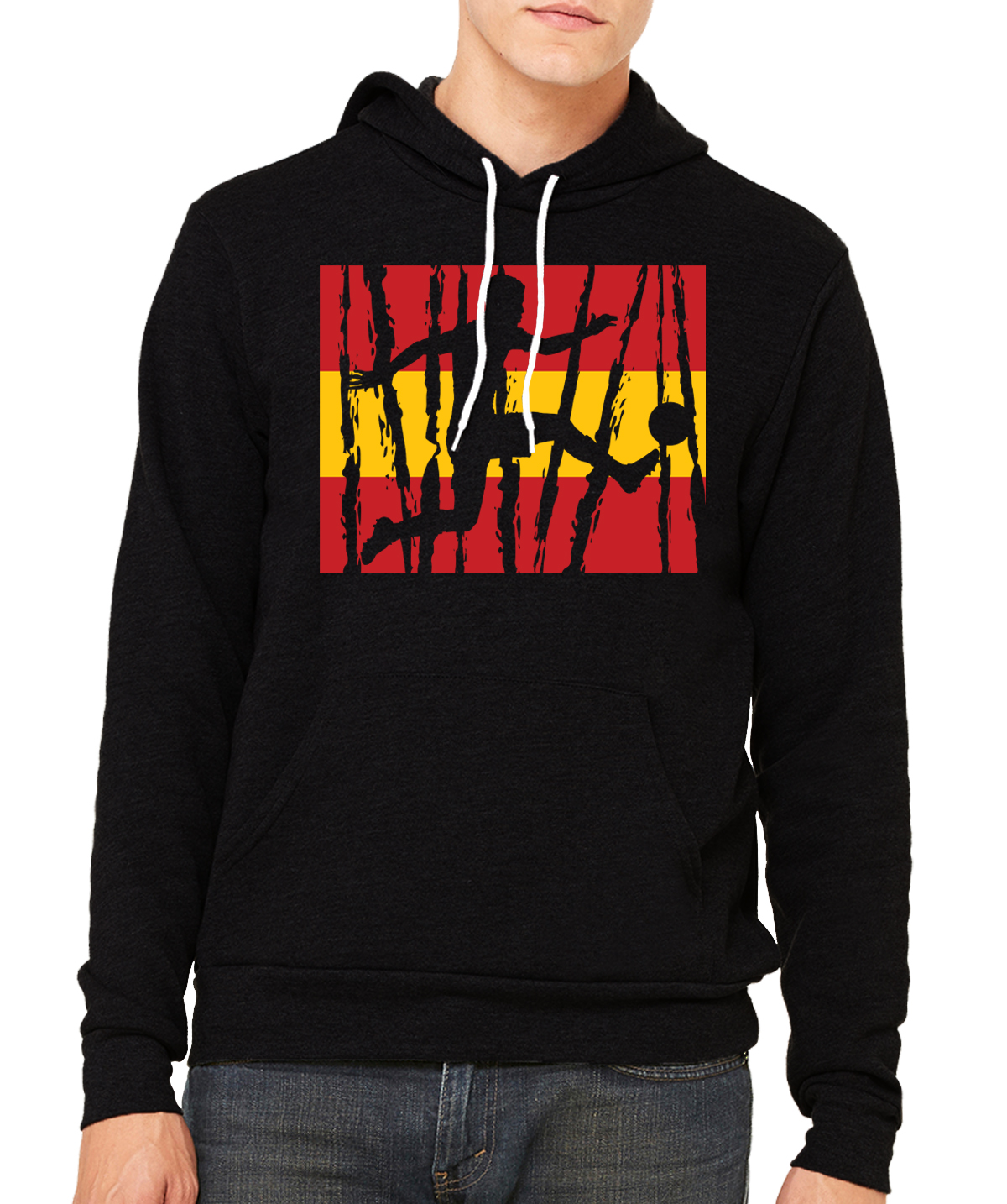Sudadera con capucha del orgullo de fútbol español, sudaderas gráficas, sudadera con capucha de fútbol - Imagen 5 de 7