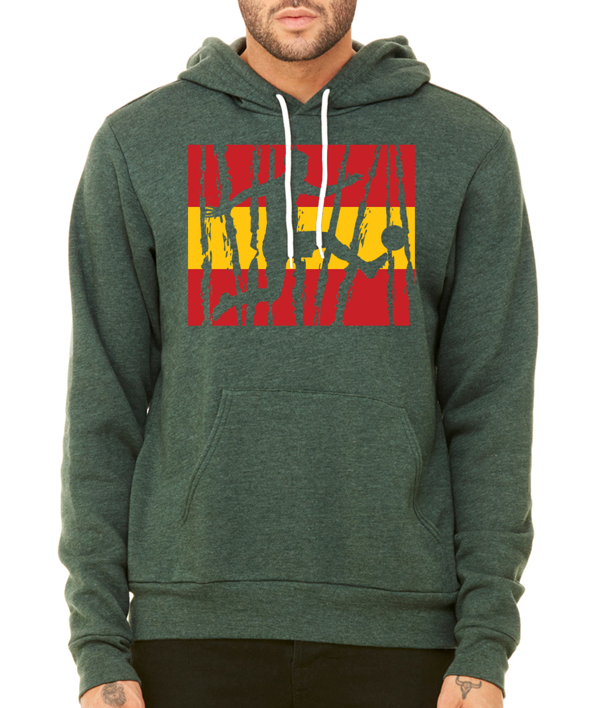 Sudadera con capucha del orgullo de fútbol español, sudaderas gráficas, sudadera con capucha de fútbol - Imagen 7 de 7