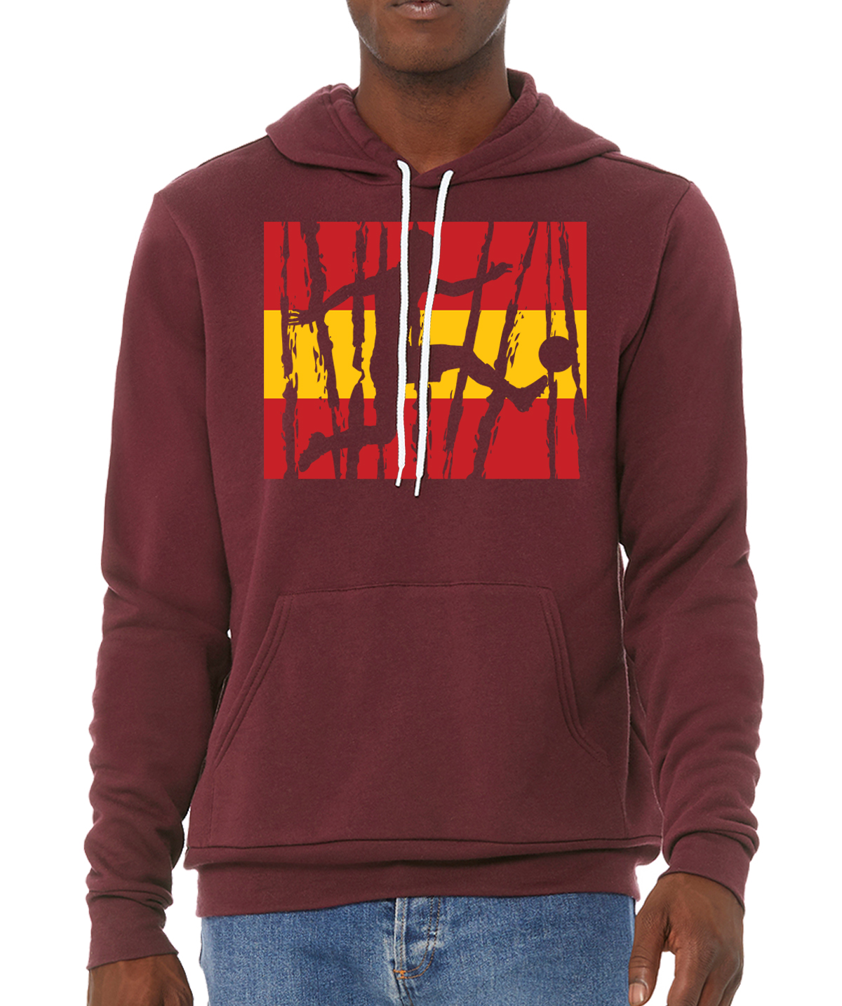Sudadera con capucha del orgullo de fútbol español, sudaderas gráficas, sudadera con capucha de fútbol - Imagen 6 de 7