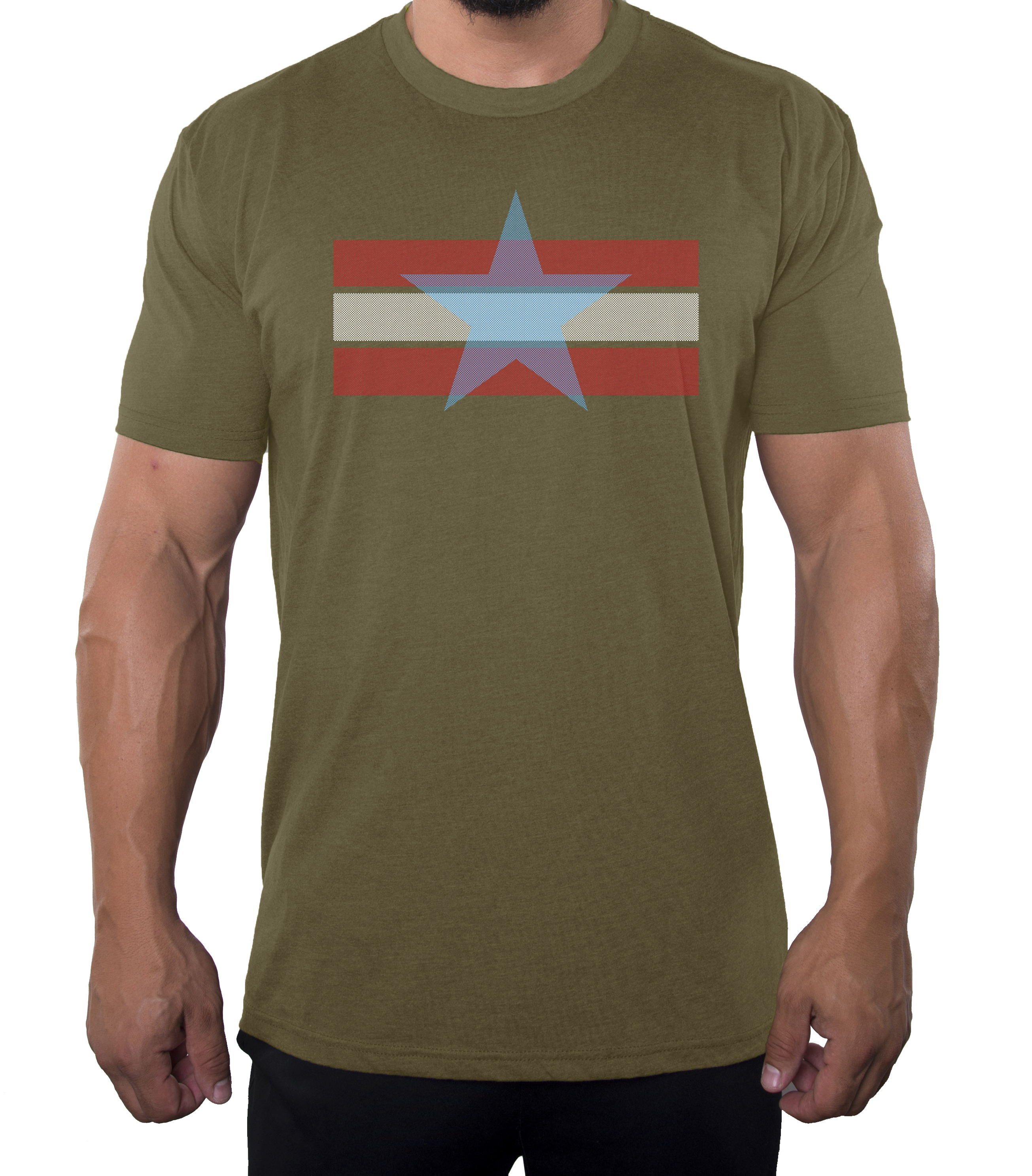 Men's Stars and stripes 4th of July T-shirts, Men's Graphic T-shirts - Picture 6 of 6