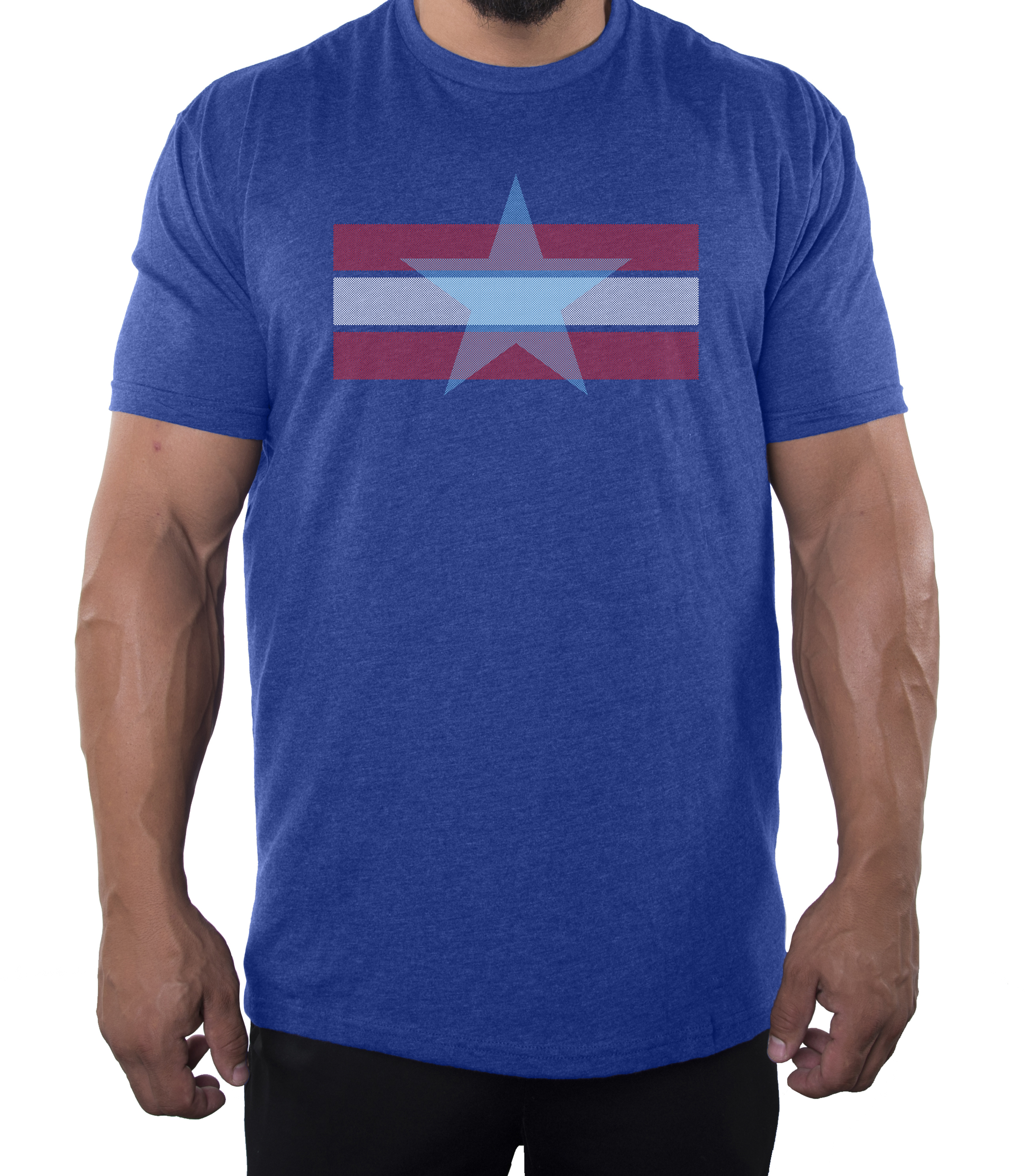 Men's Stars and stripes 4th of July T-shirts, Men's Graphic T-shirts - Picture 5 of 6