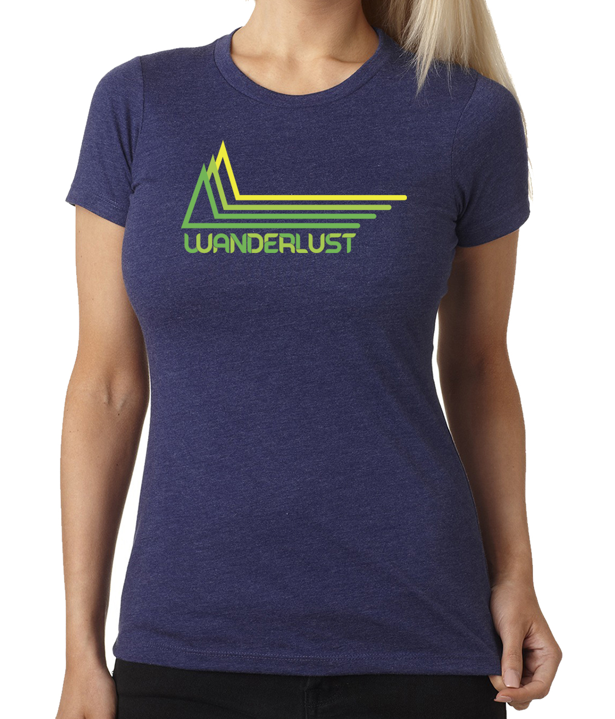 Wanderlust Women's Graphic T-shirts, Nature shirts, Women's Outdoor Shirts - Picture 5 of 5
