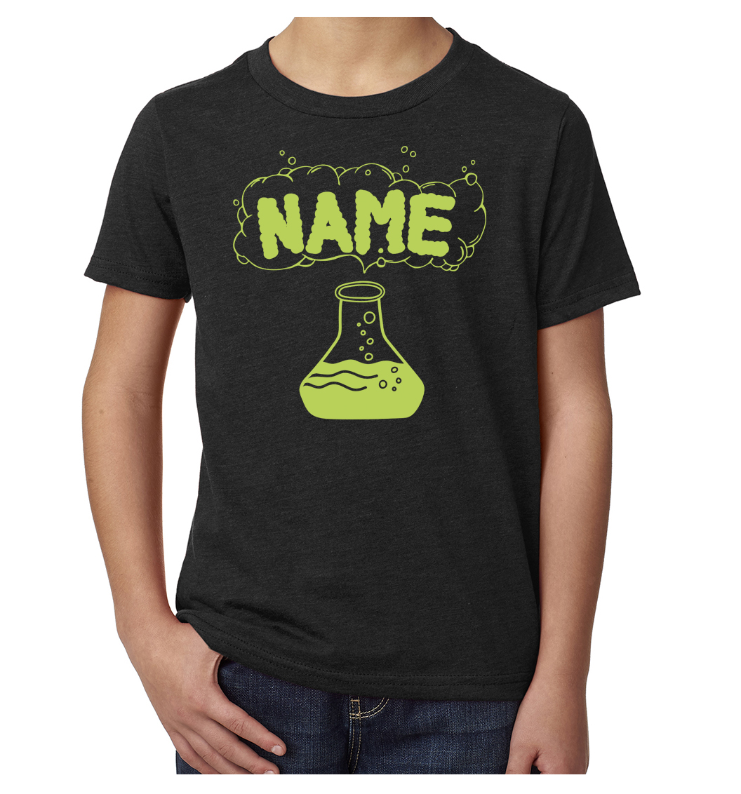 Potion Custom Name T-shirts, Kid's Graphic Tees, funny Halloween Kid's Shirt - Picture 5 of 7