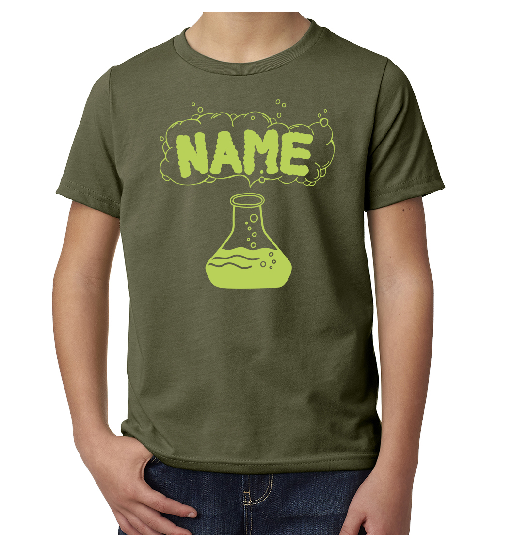 Potion Custom Name T-shirts, Kid's Graphic Tees, funny Halloween Kid's Shirt - Picture 7 of 7