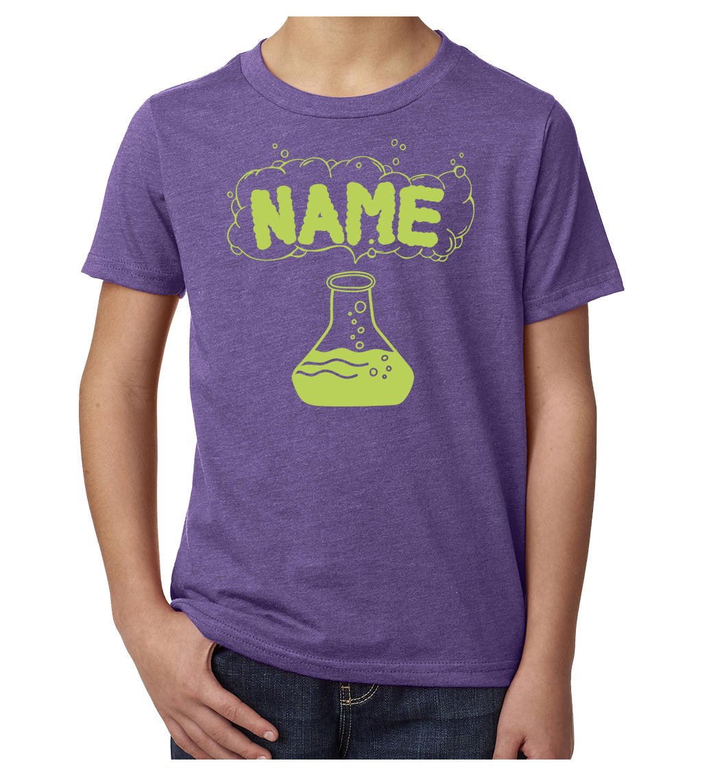 Potion Custom Name T-shirts, Kid's Graphic Tees, funny Halloween Kid's Shirt - Picture 6 of 7