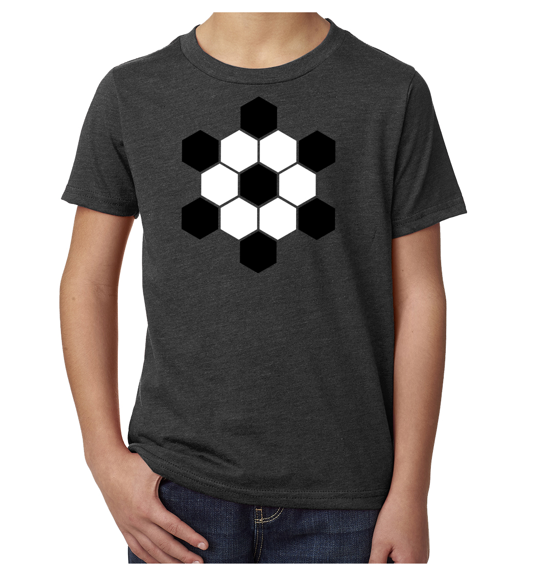 Soccer Ball Flower T-shirt, Kids Soccer Shirts, Graphic T-shirts - Picture 4 of 6